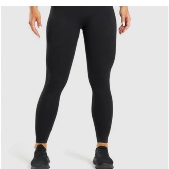 Gymshark Fit Seamless Leggings Black - Picture 3 of 8